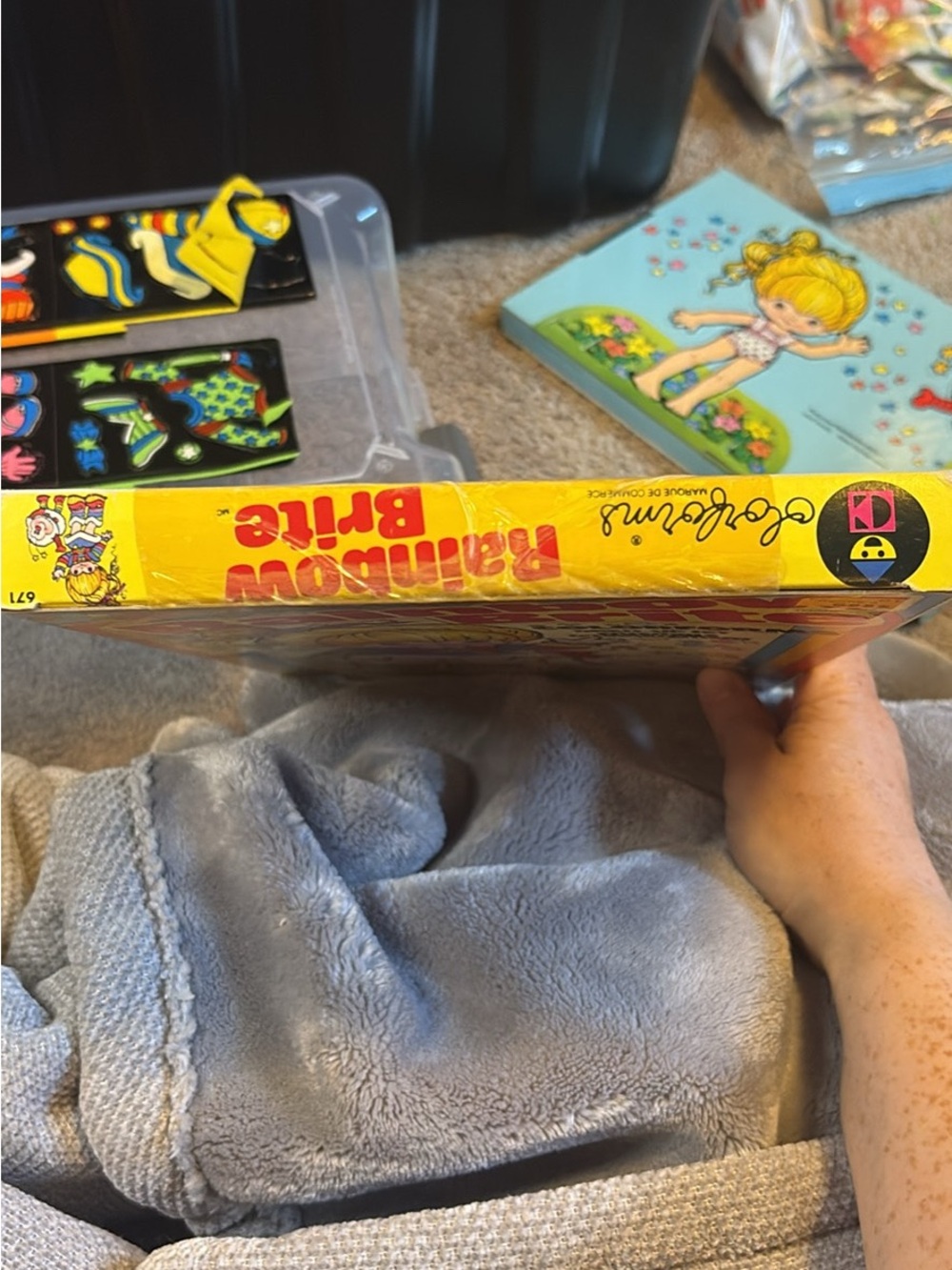 1983 Rainbow Brite Colorforms NIB - Picture 7 of 8